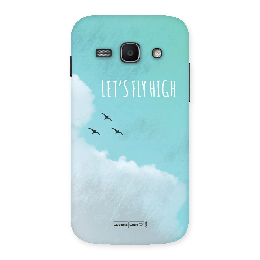 Lets Fly High Back Case for Galaxy Ace 3