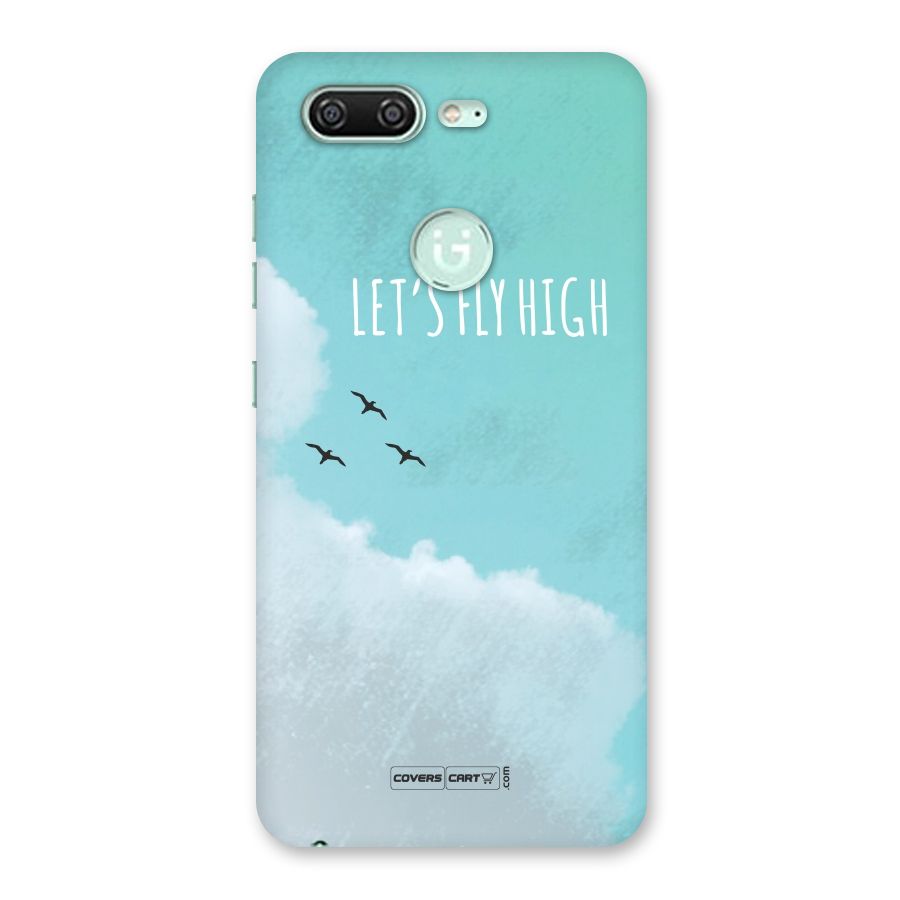 Lets Fly High Back Case for Gionee S10
