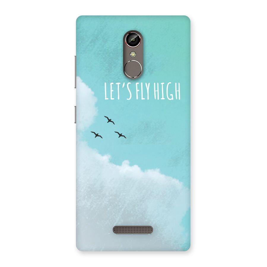 Lets Fly High Back Case for Gionee S6s
