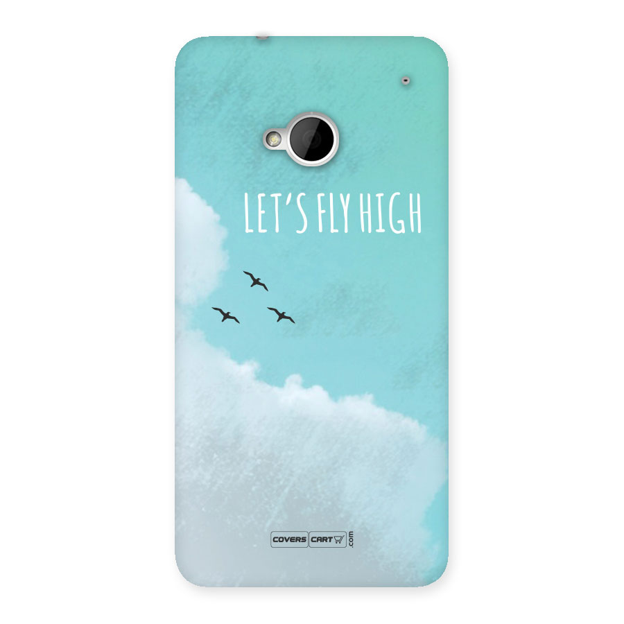 Lets Fly High Back Case for HTC One M7