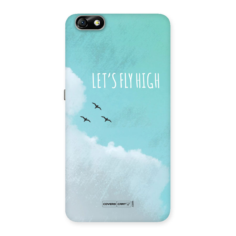 Lets Fly High Back Case for Honor 4X