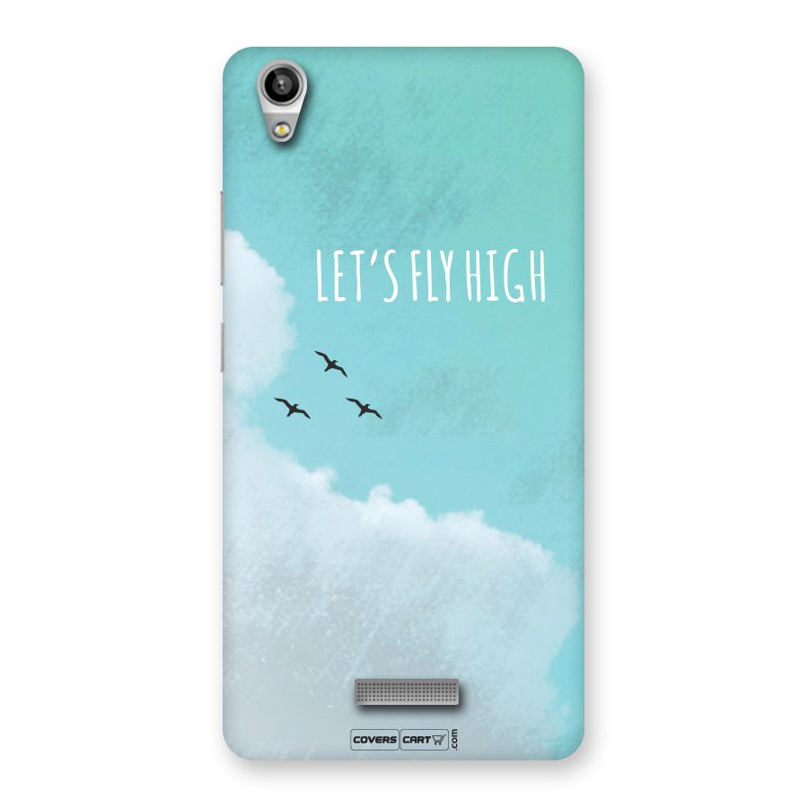 Lets Fly High Back Case for Lava Pixel V1