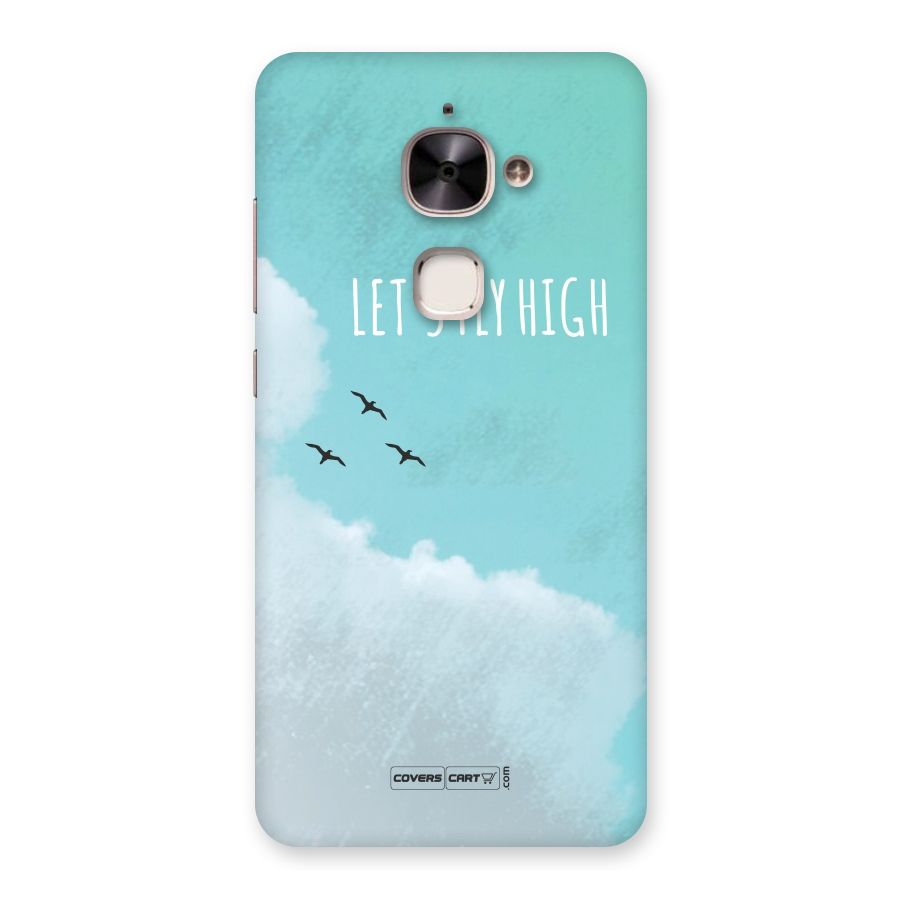 Lets Fly High Back Case for Le 2
