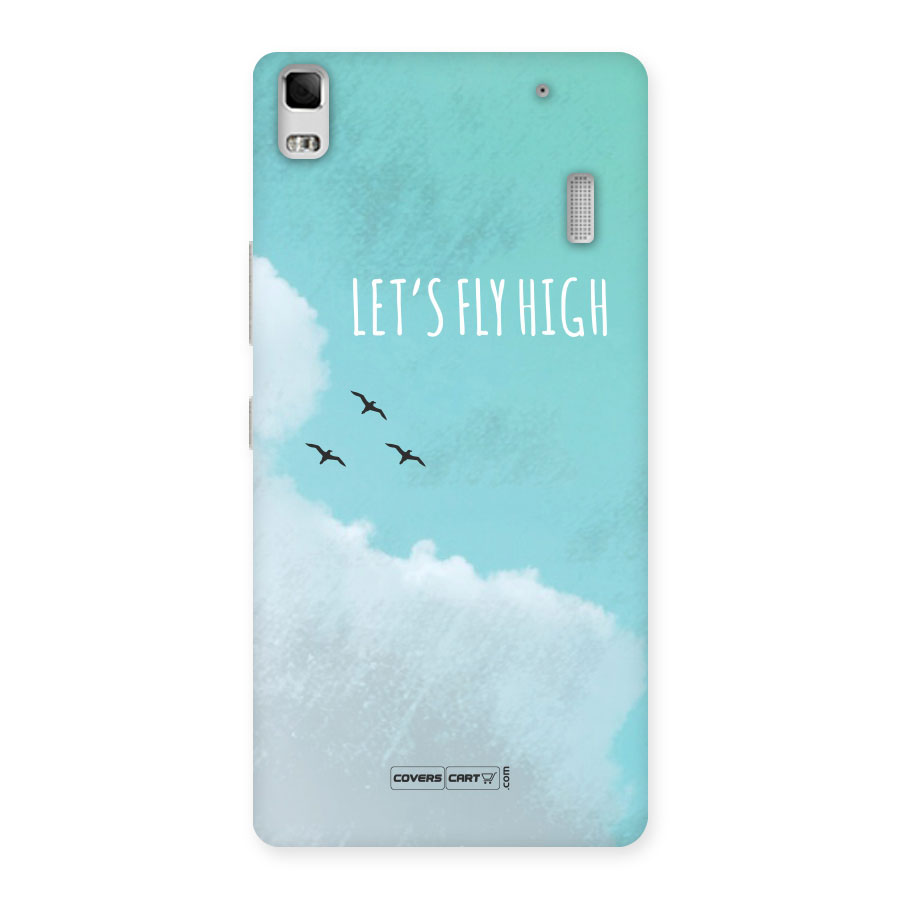Lets Fly High Back Case for Lenovo A7000