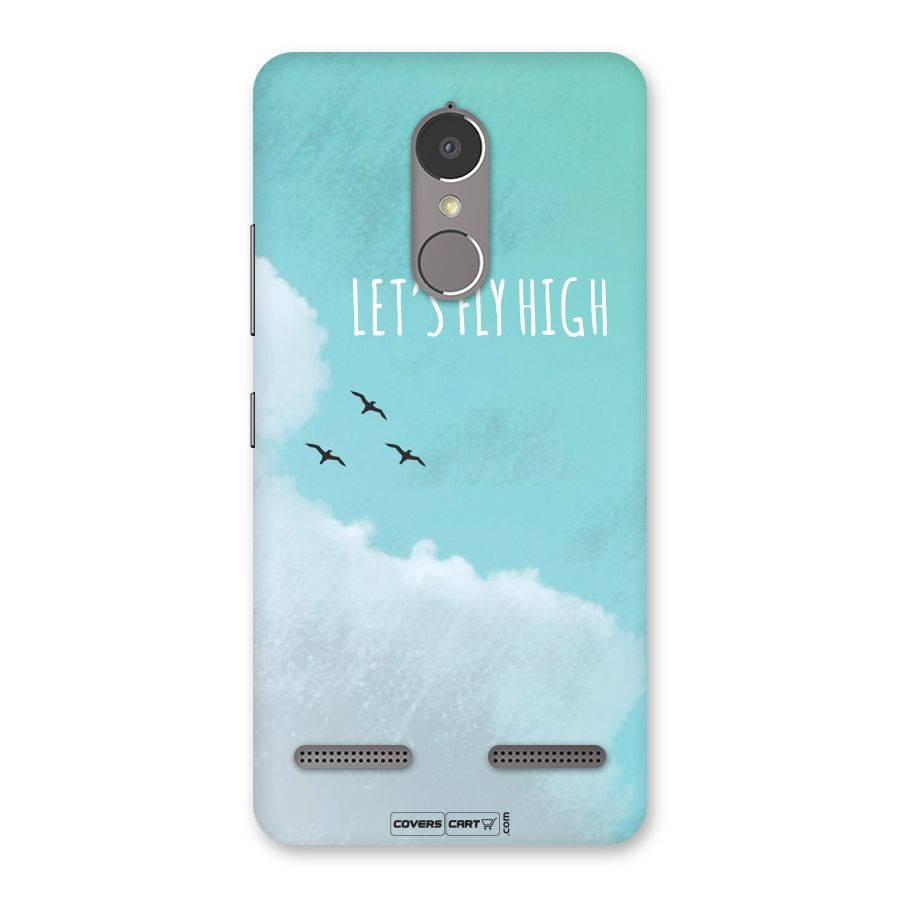 Lets Fly High Back Case for Lenovo K6