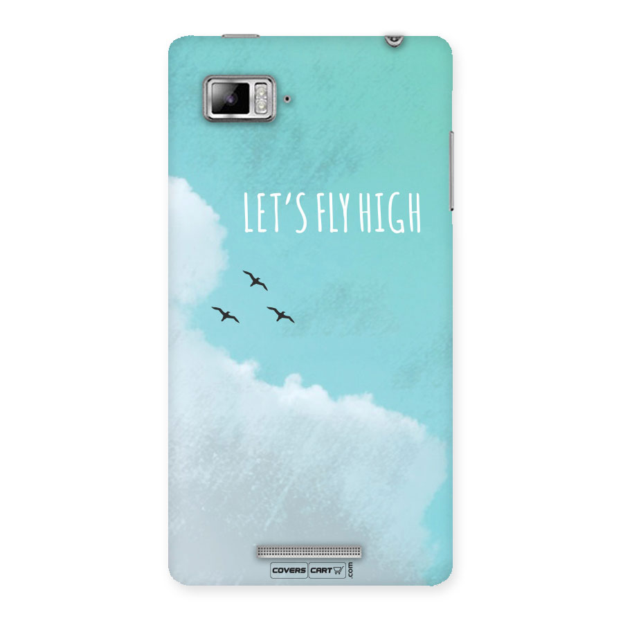 Lets Fly High Back Case for Lenovo Vibe Z K910