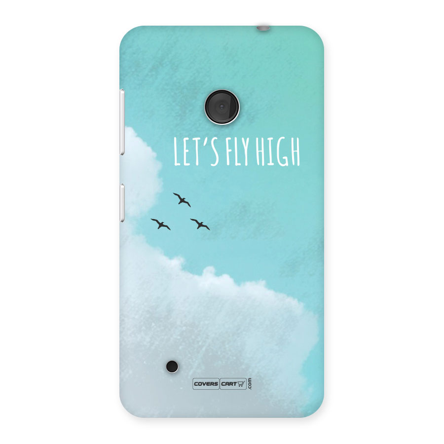 Lets Fly High Back Case for Lumia 530