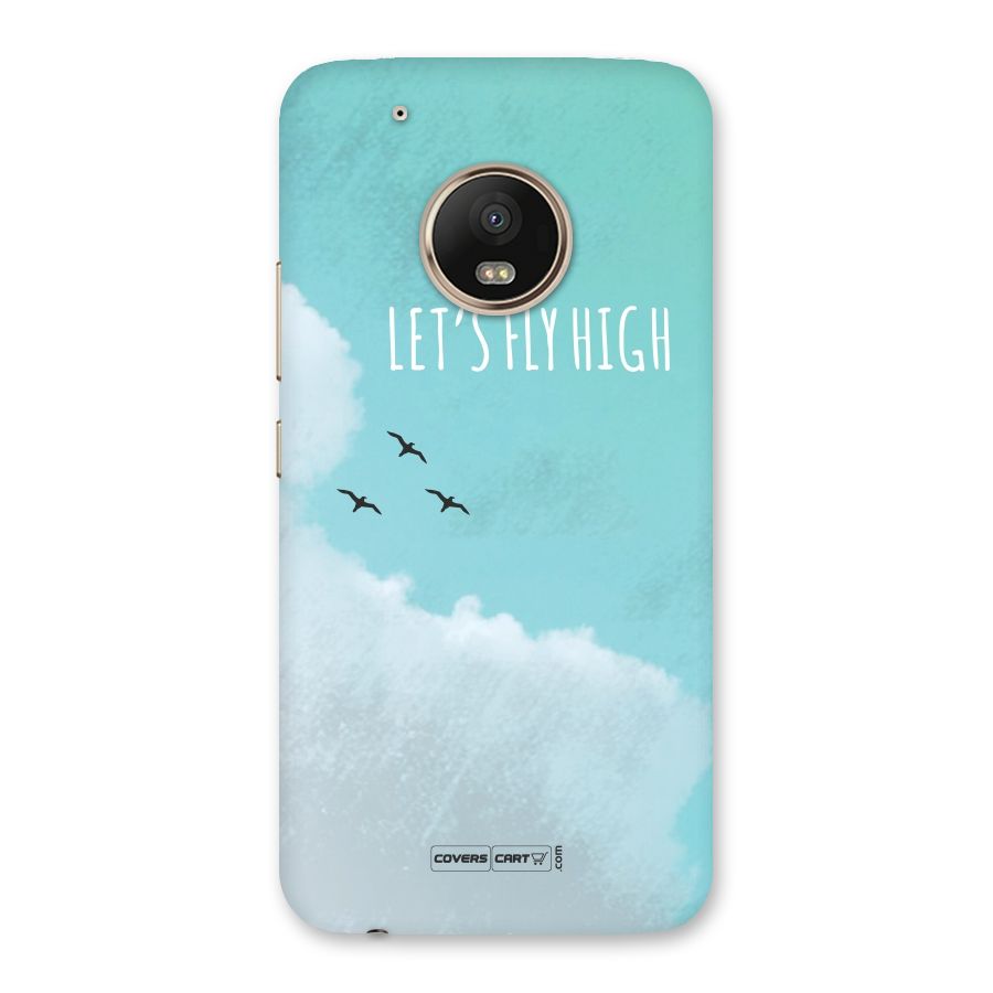 Lets Fly High Back Case for Moto G5 Plus