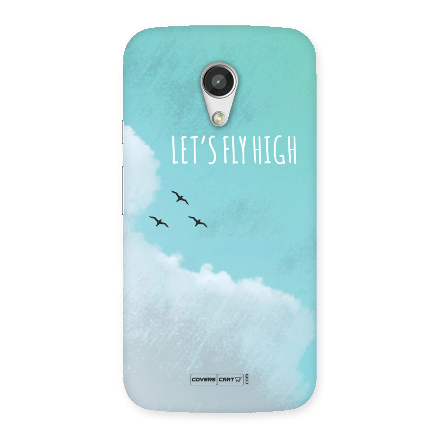 Lets Fly High Back Case for Moto G 2nd Gen