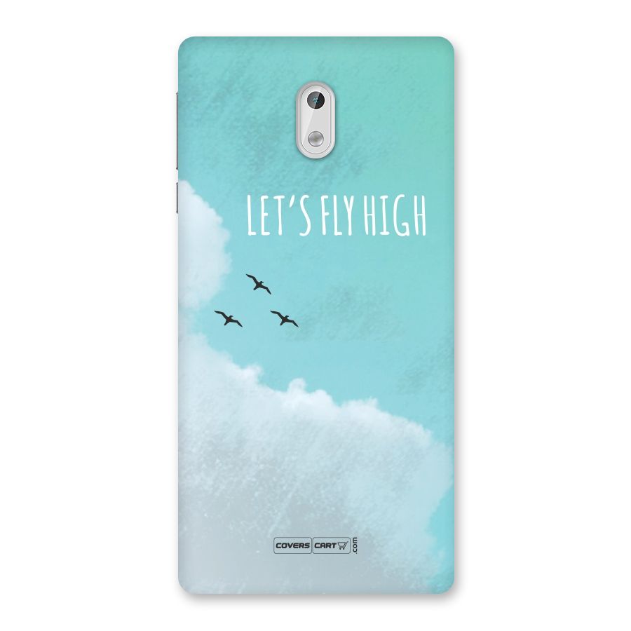 Lets Fly High Back Case for Nokia 3