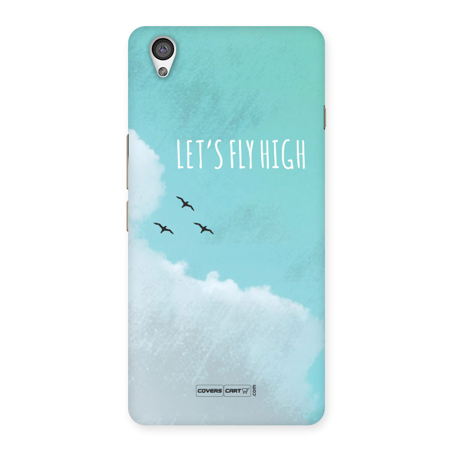 Lets Fly High Back Case for OnePlus X