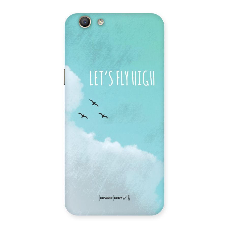 Lets Fly High Back Case for Oppo F1s