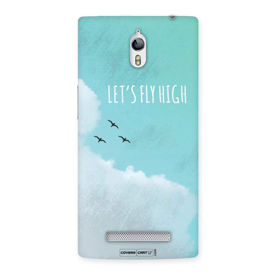 Lets Fly High Back Case for Oppo Find 7