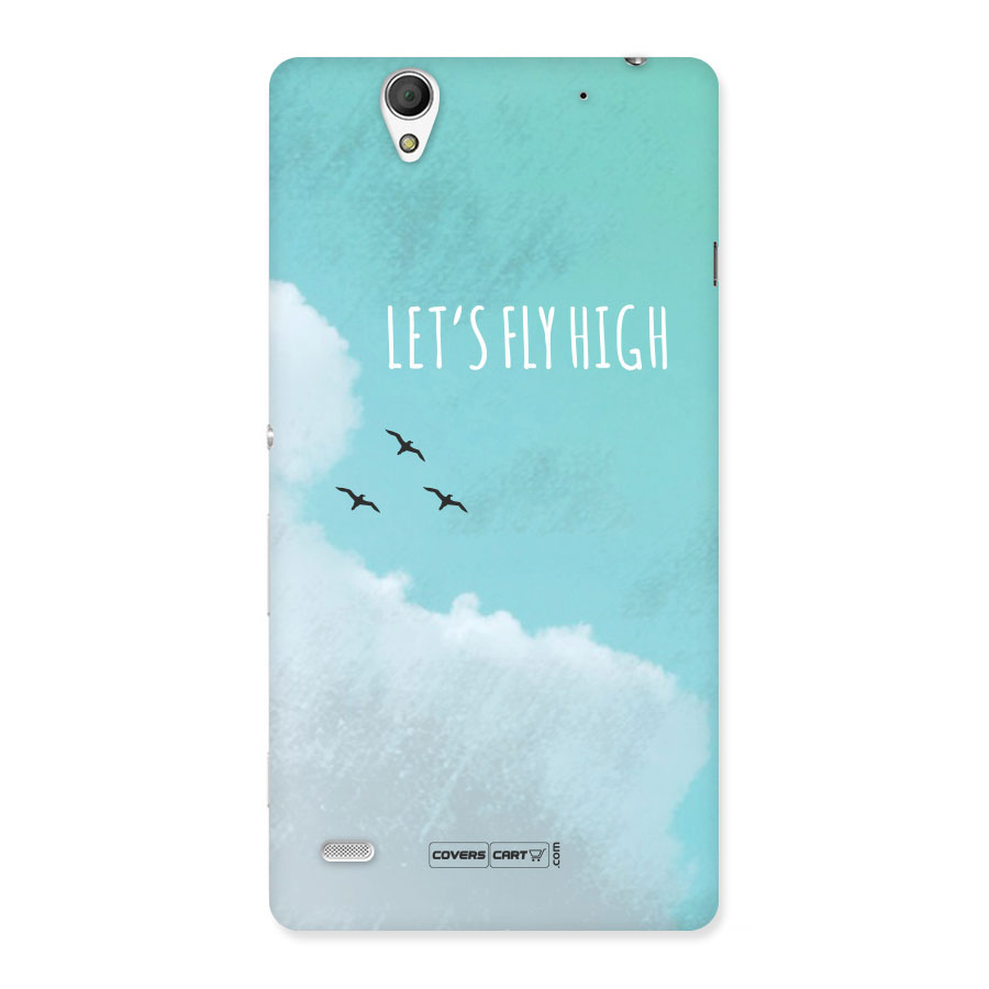 Lets Fly High Back Case for Sony Xperia C4