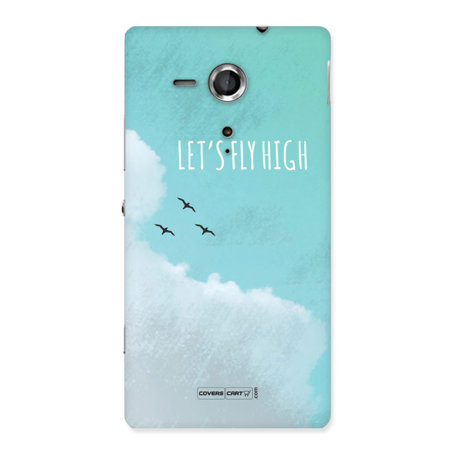 Lets Fly High Back Case for Sony Xperia SP
