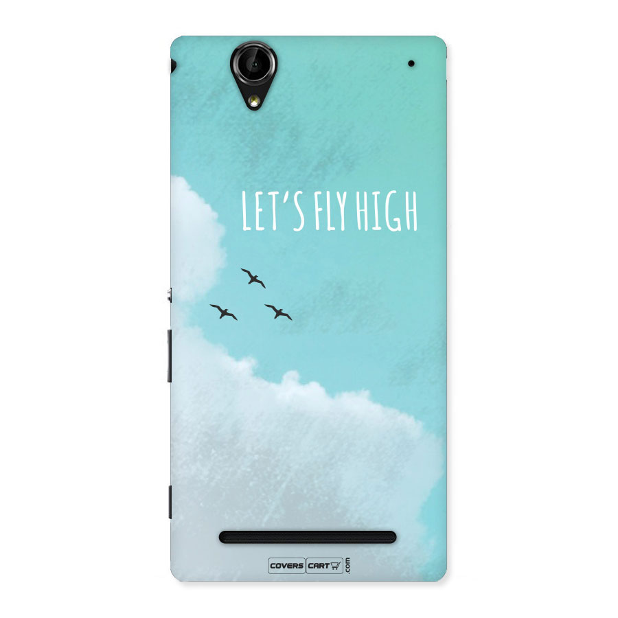 Lets Fly High Back Case for Sony Xperia T2