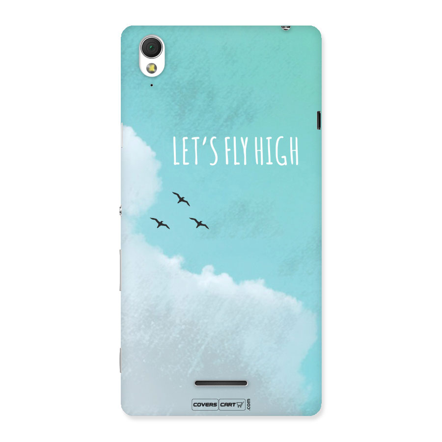 Lets Fly High Back Case for Sony Xperia T3