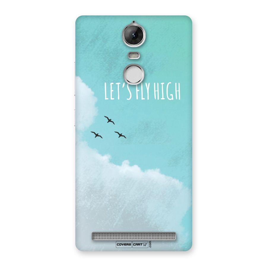 Lets Fly High Back Case for Vibe K5 Note