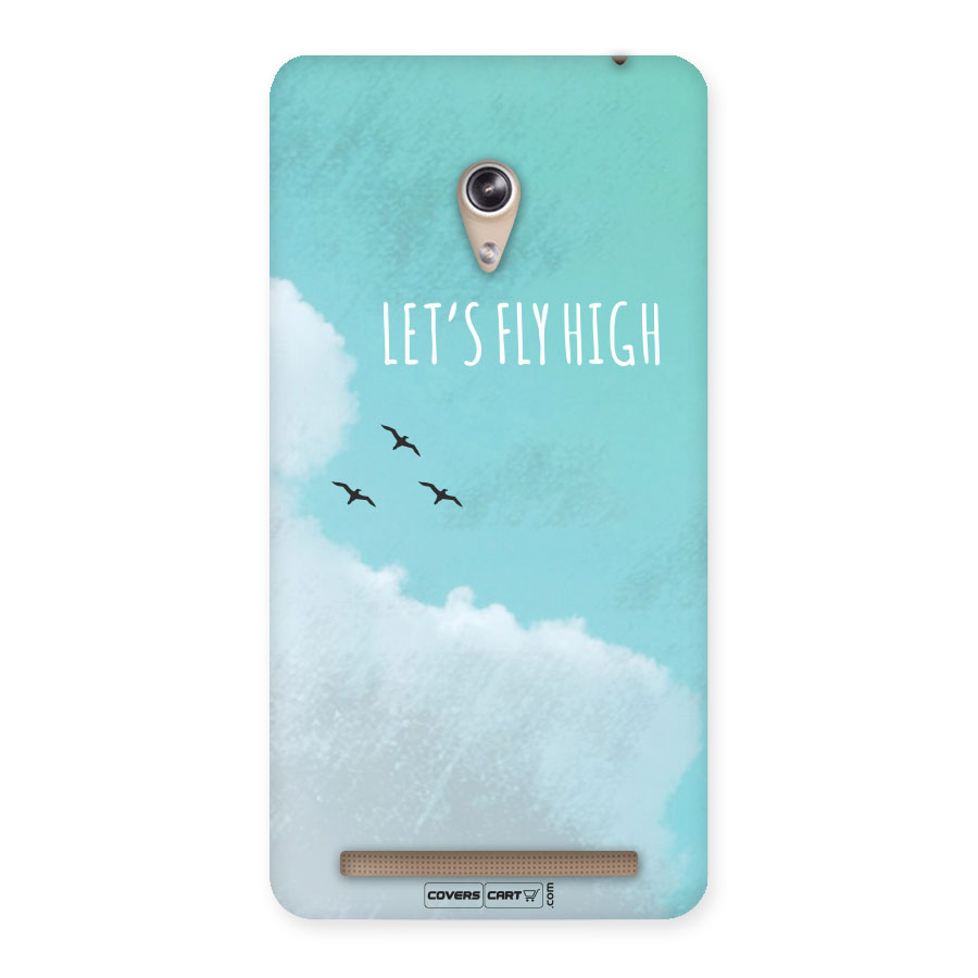 Lets Fly High Back Case for Zenfone 6