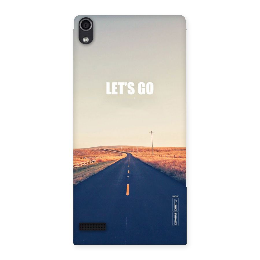 Lets Wander Back Case for Ascend P6