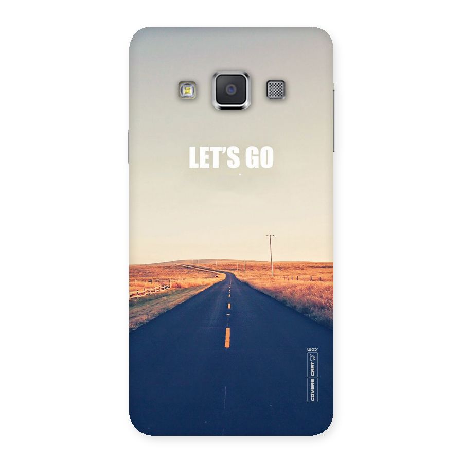 Lets Wander Back Case for Galaxy A3