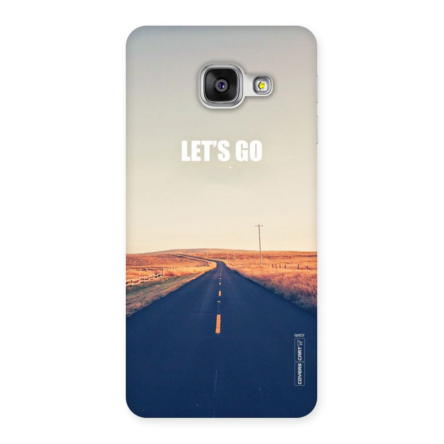 Lets Wander Back Case for Galaxy A3 2016