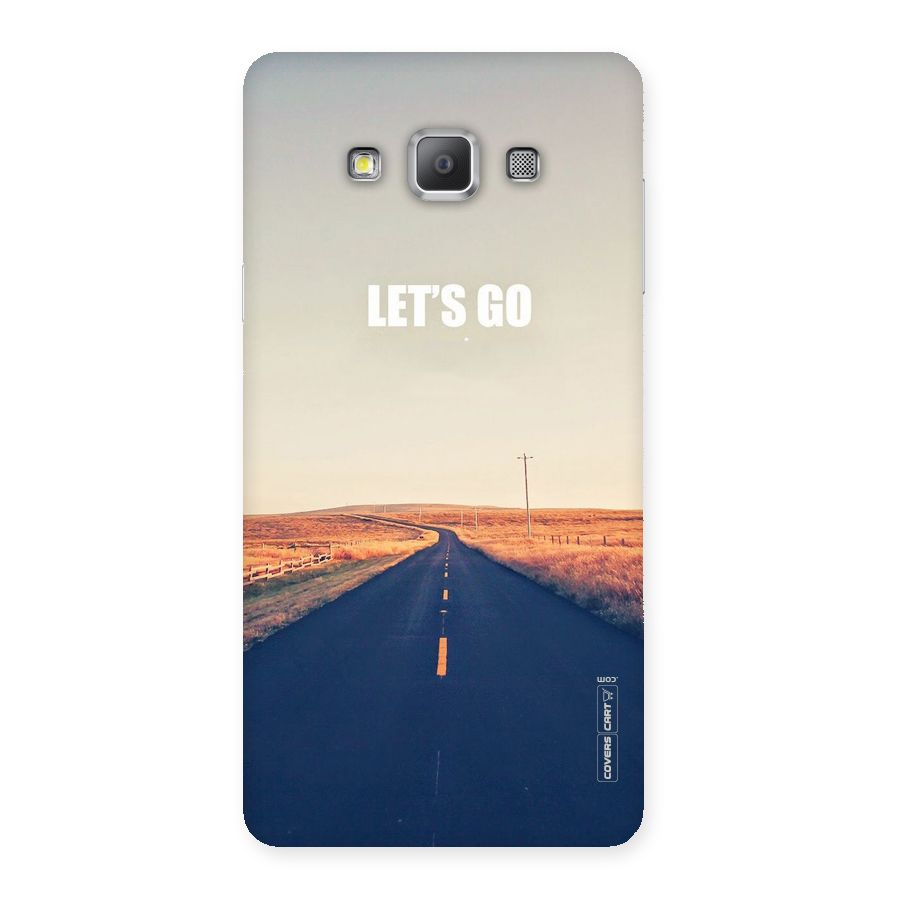 Lets Wander Back Case for Galaxy A7
