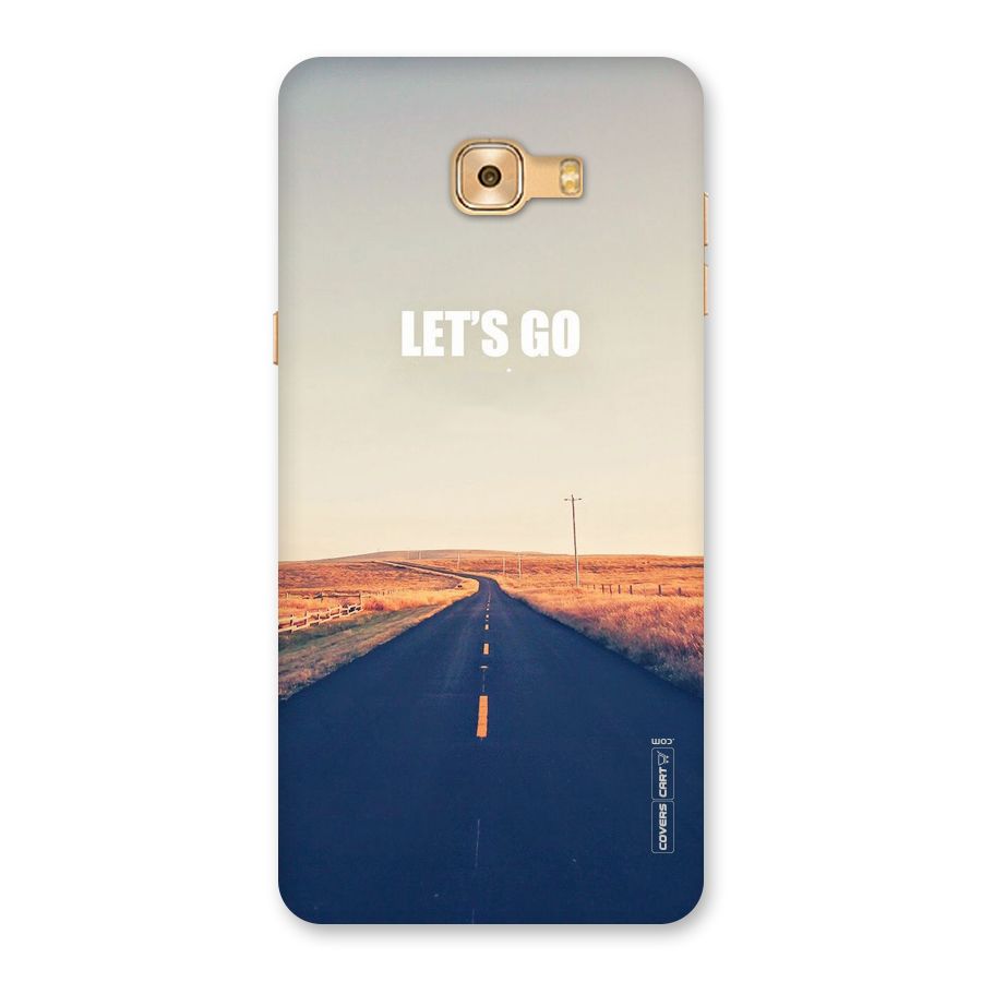 Lets Wander Back Case for Galaxy C9 Pro