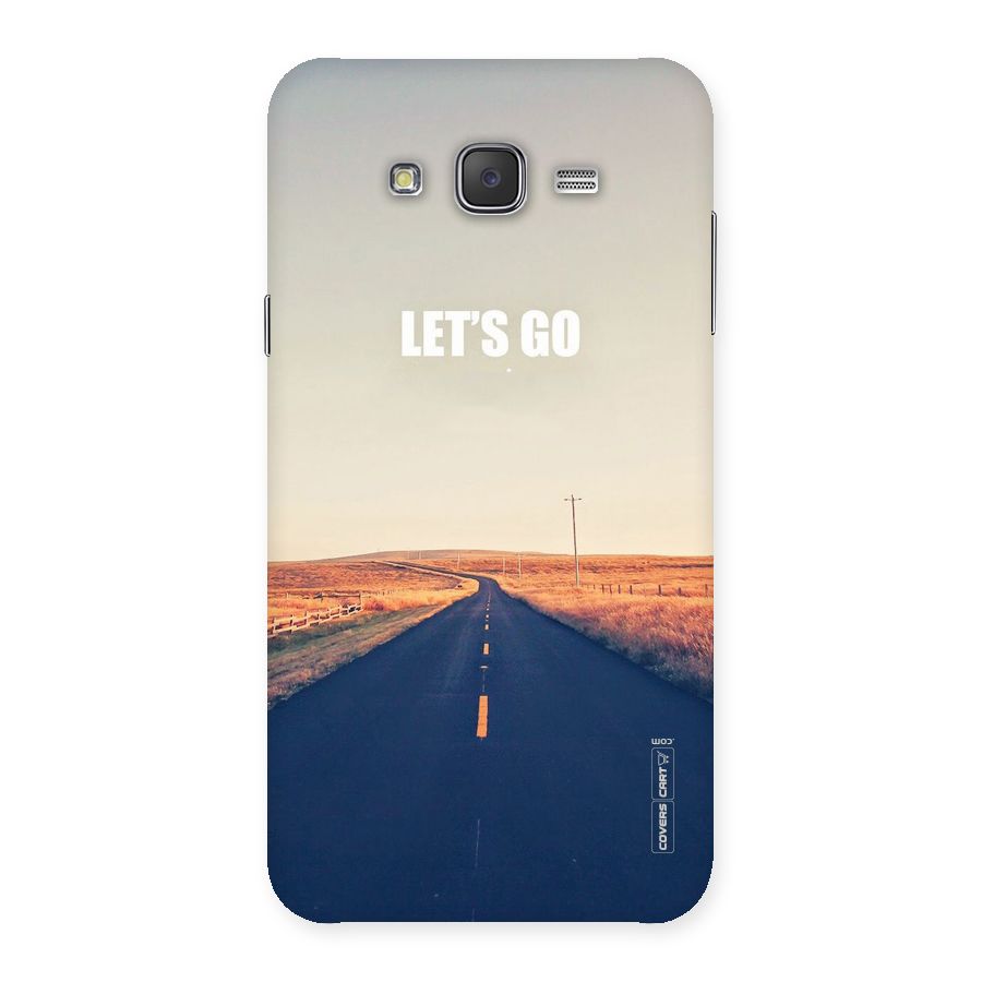 Lets Wander Back Case for Galaxy J7