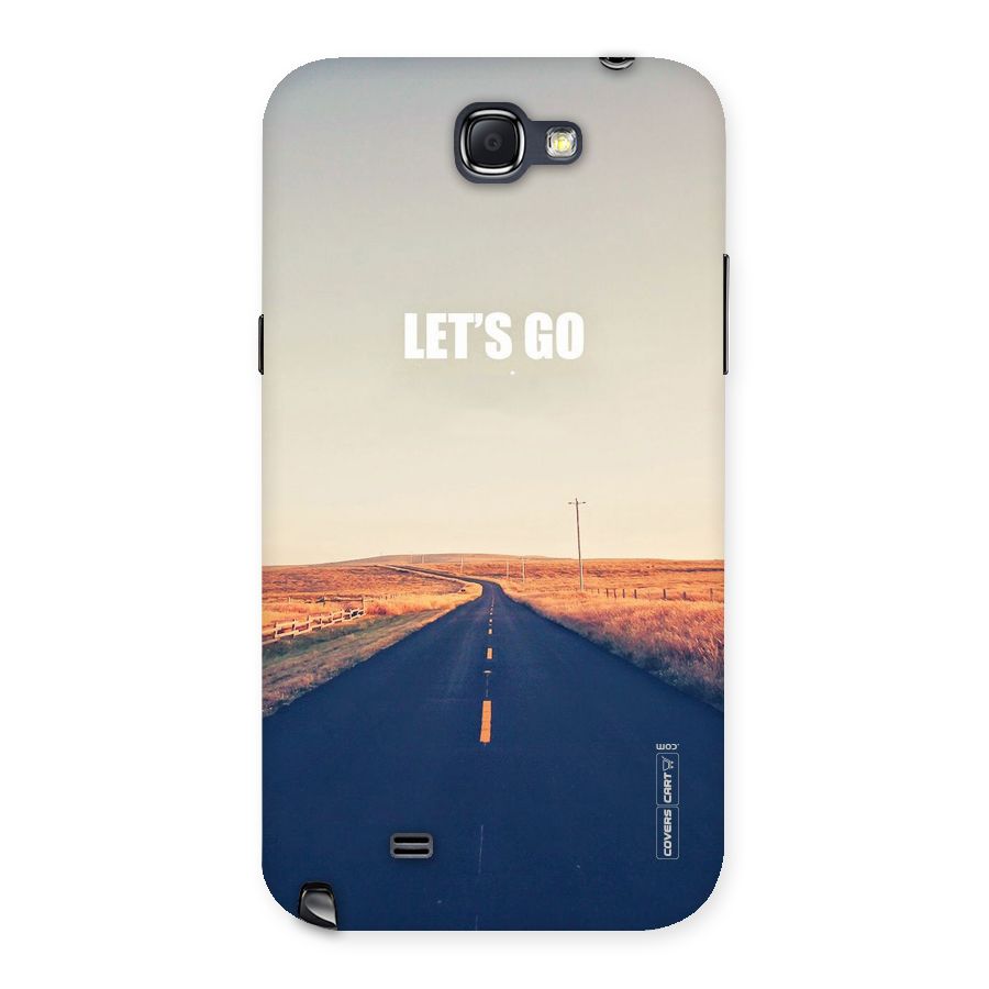 Lets Wander Back Case for Galaxy Note 2