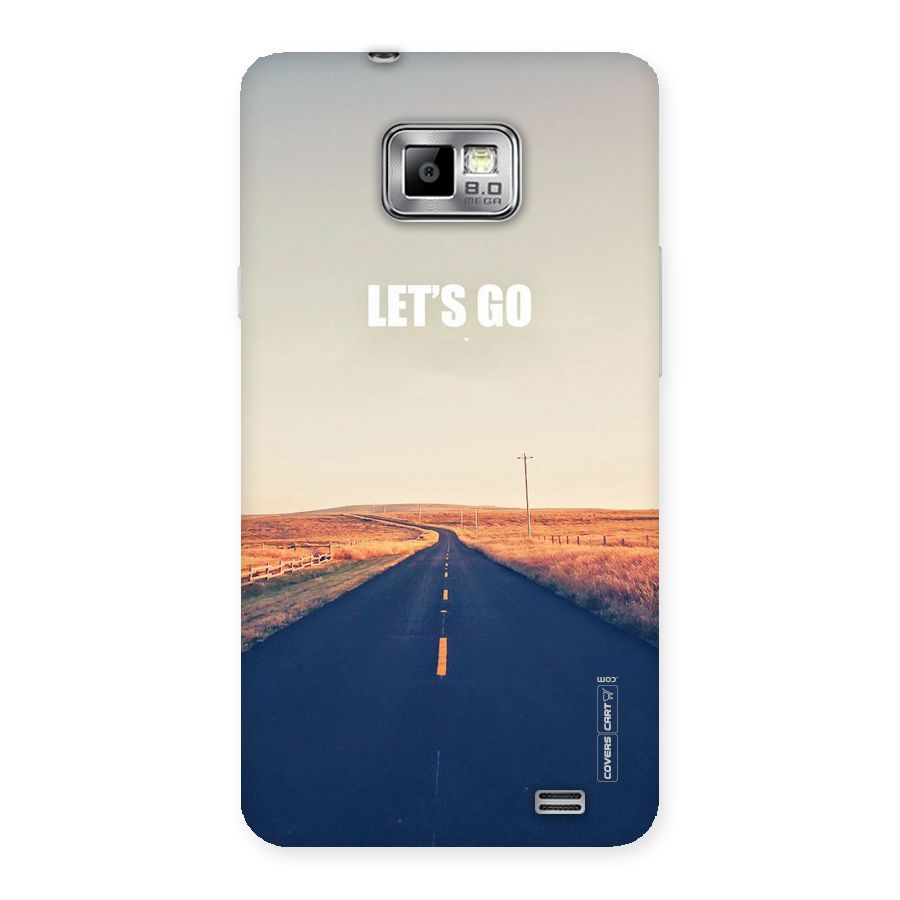 Lets Wander Back Case for Galaxy S2