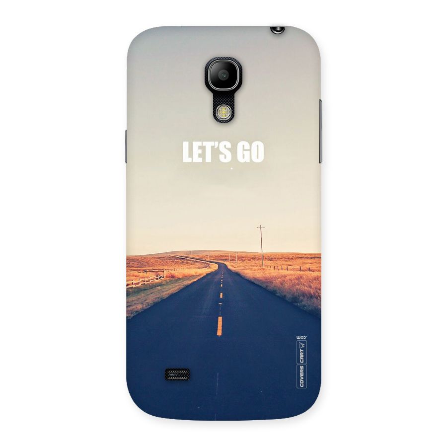 Lets Wander Back Case for Galaxy S4 Mini