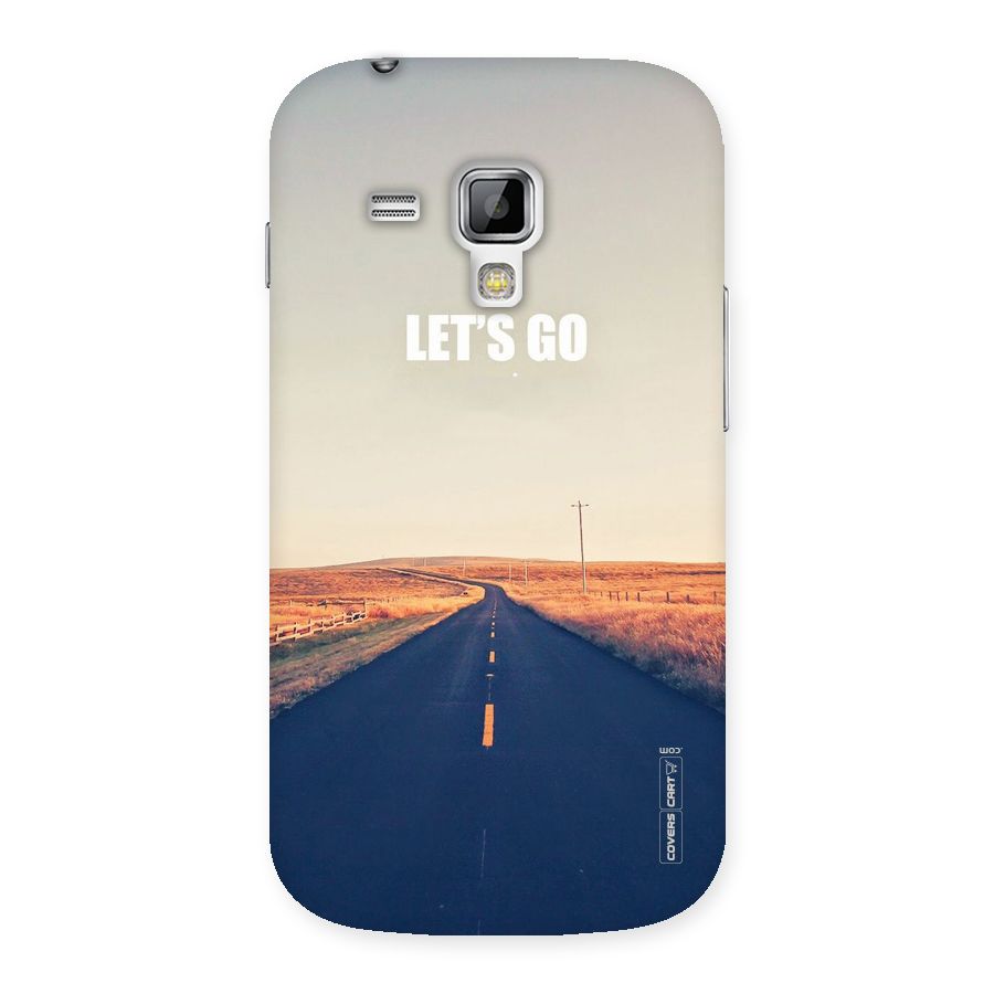 Lets Wander Back Case for Galaxy S Duos