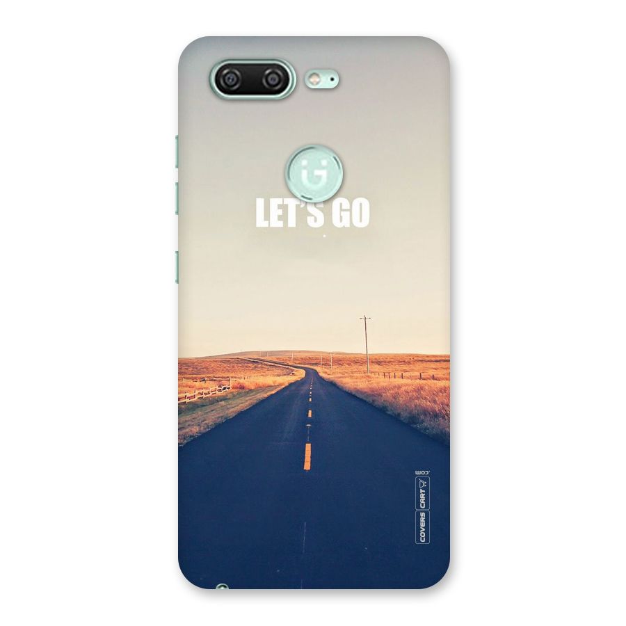 Lets Wander Back Case for Gionee S10