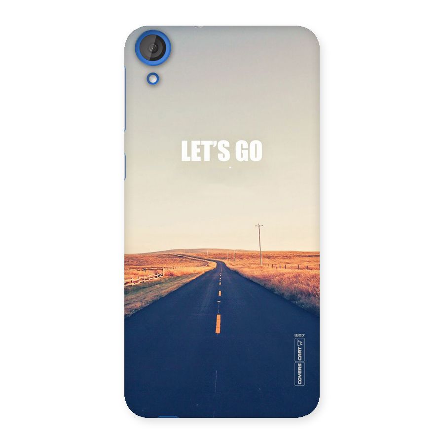 Lets Wander Back Case for HTC Desire 820