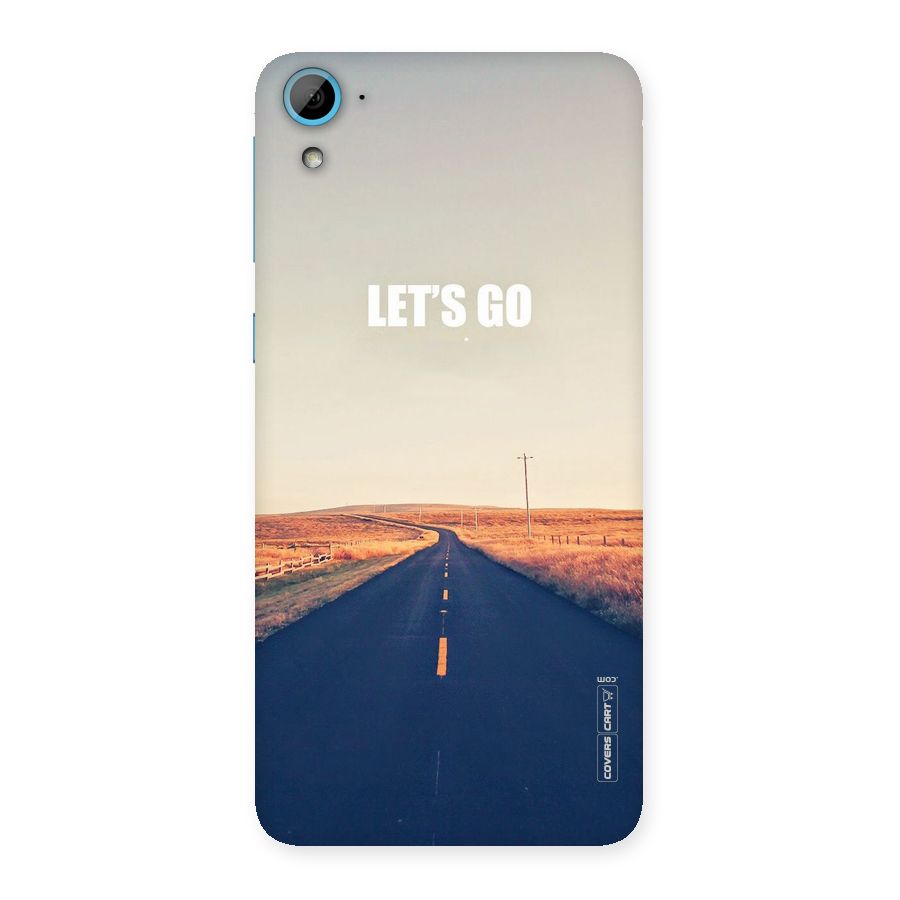 Lets Wander Back Case for HTC Desire 826