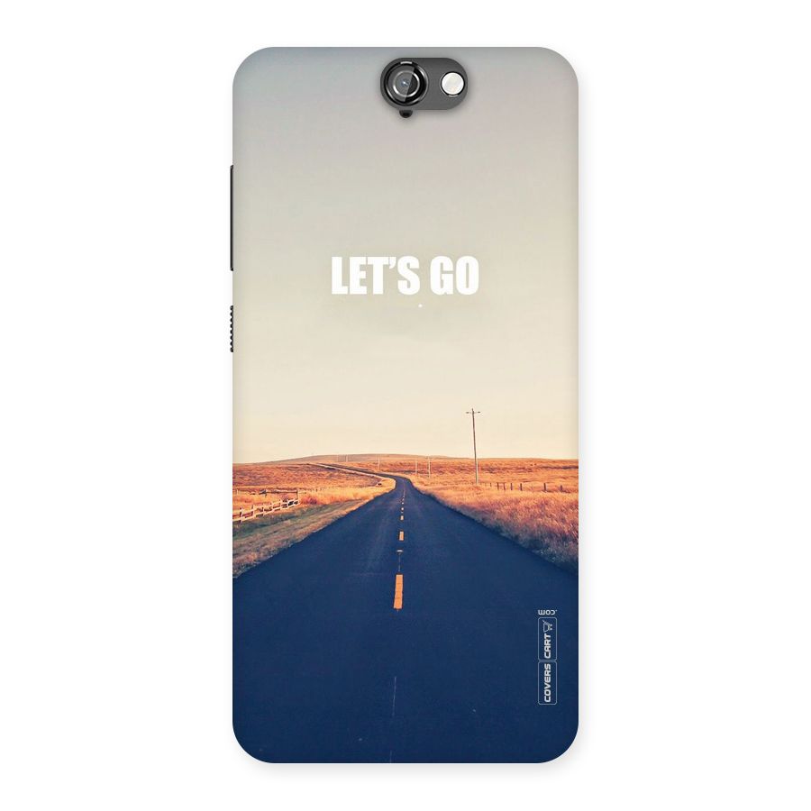 Lets Wander Back Case for HTC One A9
