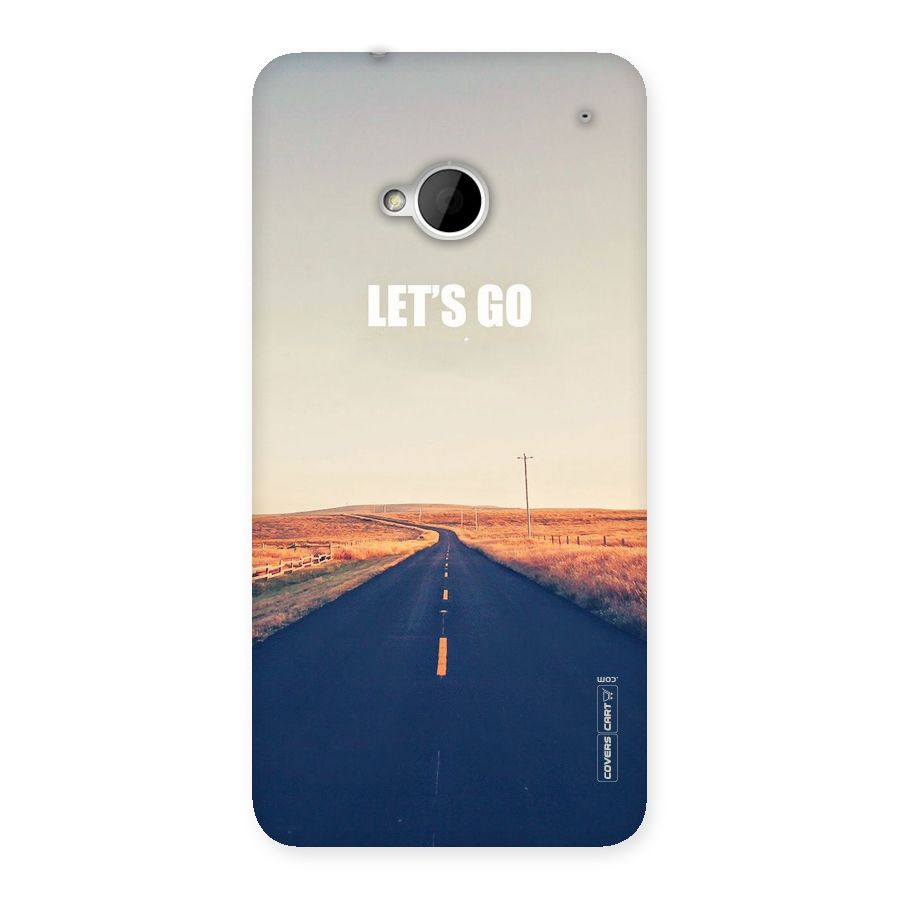 Lets Wander Back Case for HTC One M7