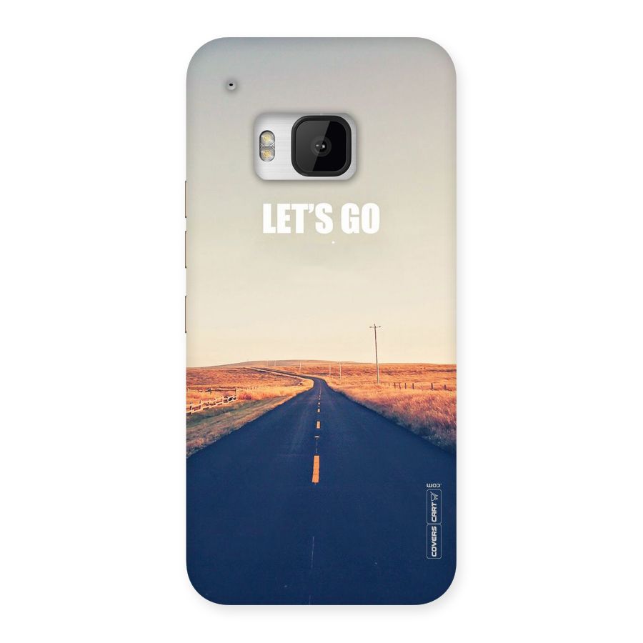 Lets Wander Back Case for HTC One M9