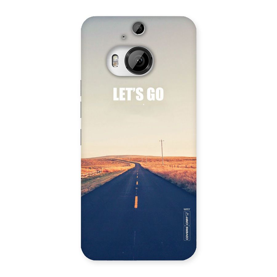Lets Wander Back Case for HTC One M9 Plus