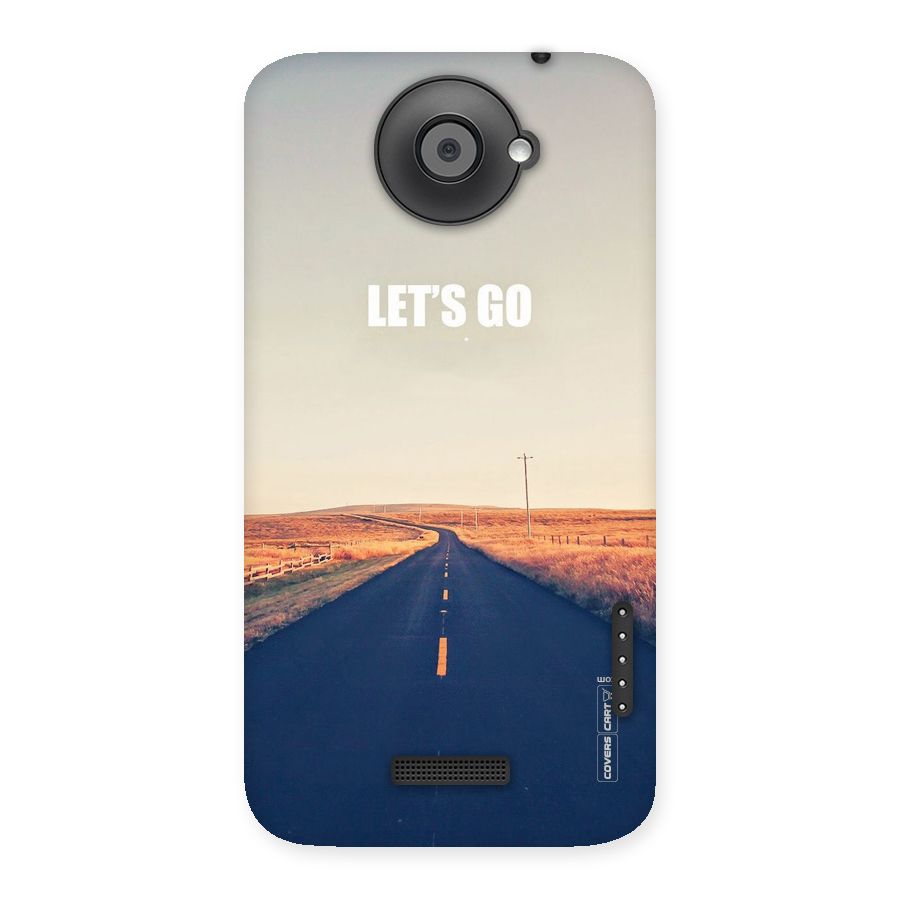 Lets Wander Back Case for HTC One X