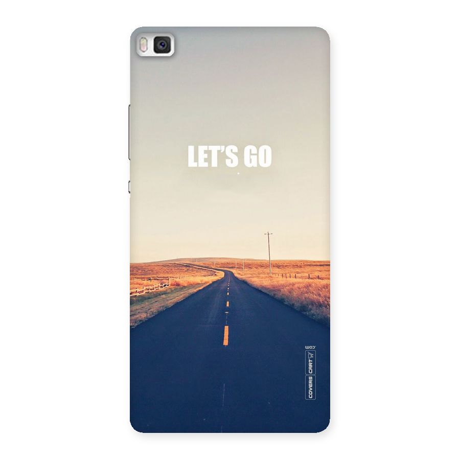 Lets Wander Back Case for Huawei P8