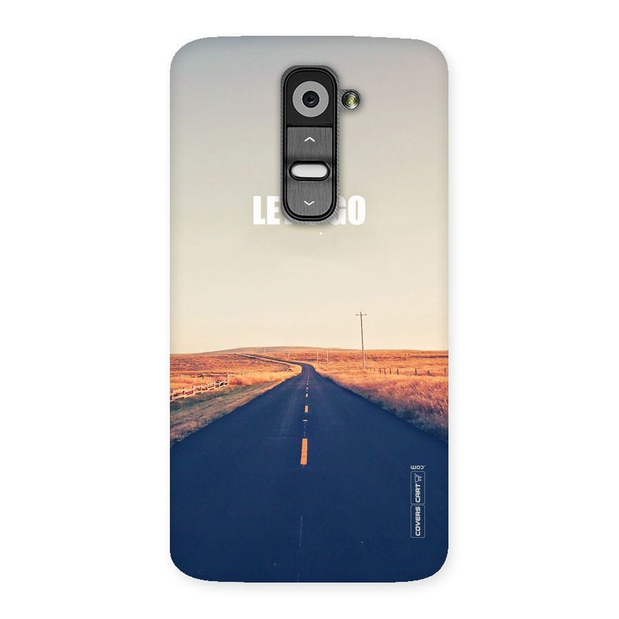 Lets Wander Back Case for LG G2