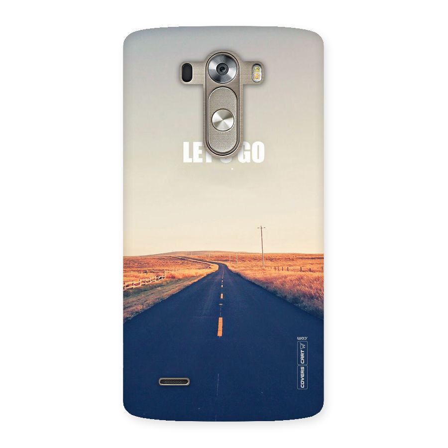 Lets Wander Back Case for LG G3