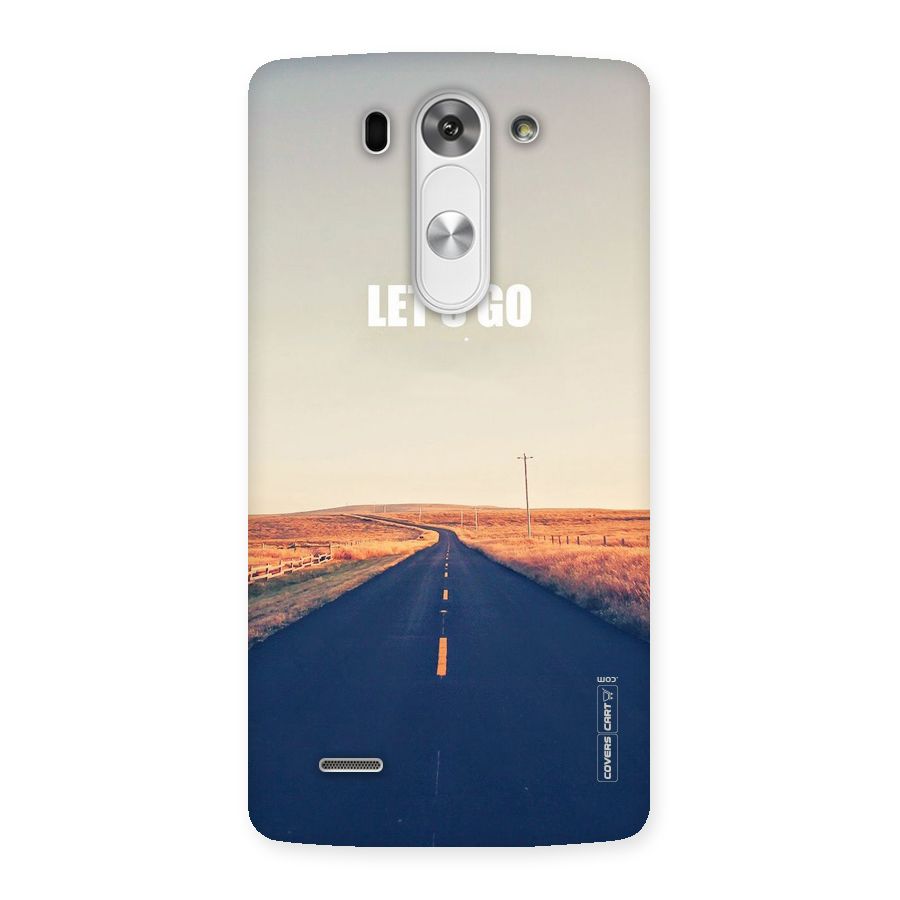 Lets Wander Back Case for LG G3 Beat