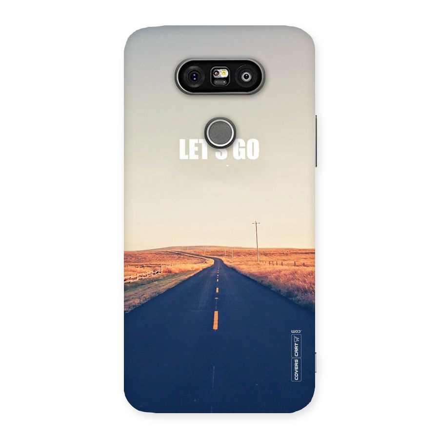 Lets Wander Back Case for LG G5