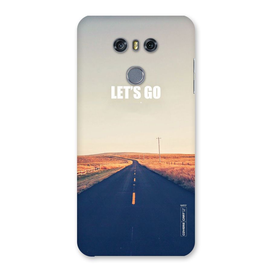 Lets Wander Back Case for LG G6