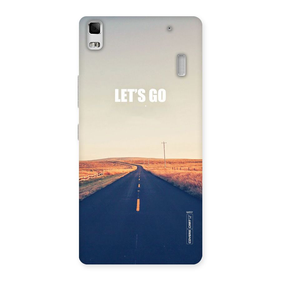 Lets Wander Back Case for Lenovo A7000