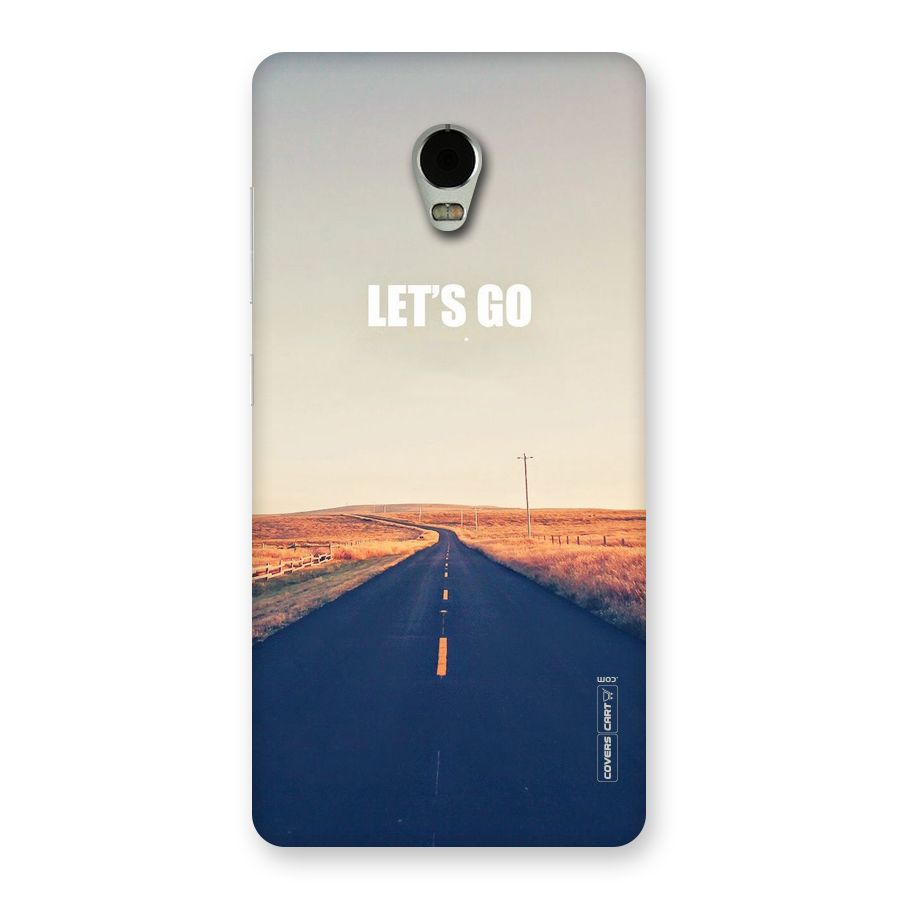 Lets Wander Back Case for Lenovo Vibe P1