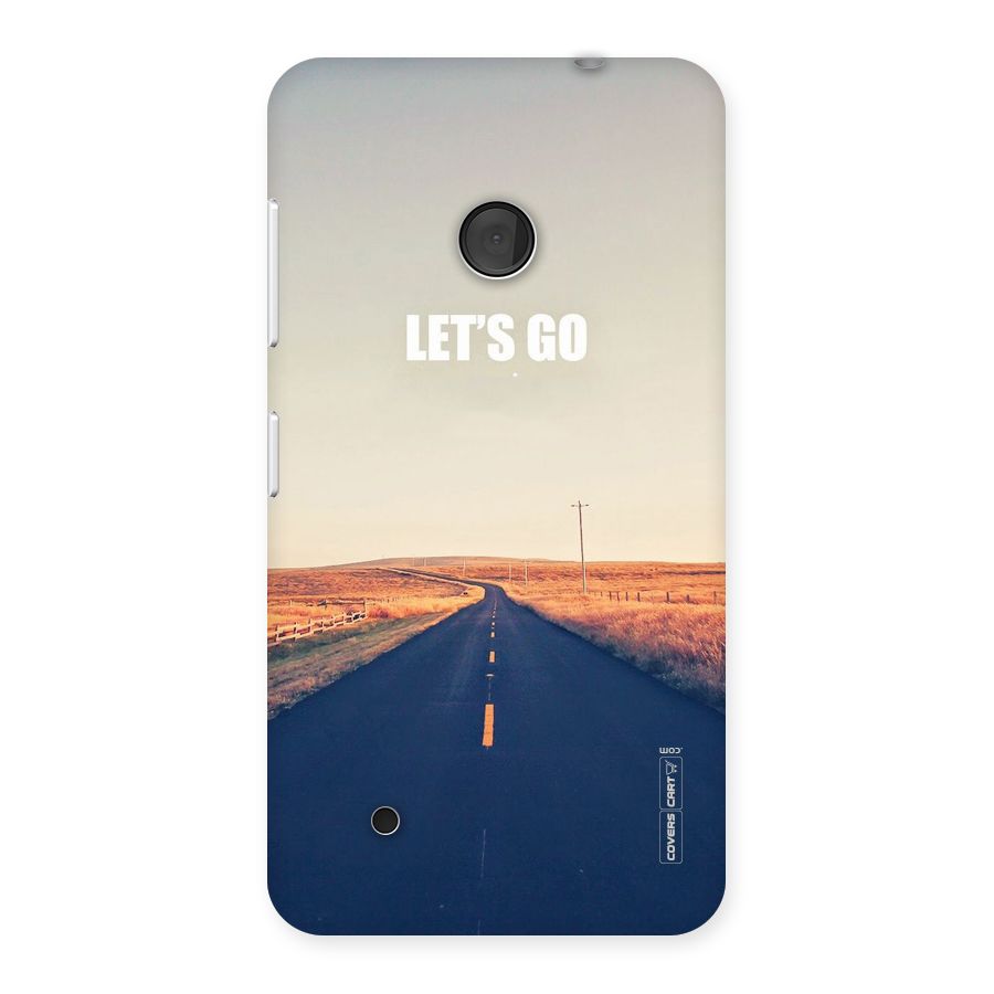 Lets Wander Back Case for Lumia 530